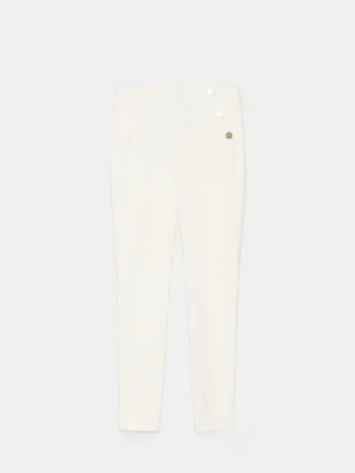 Hosen>MOHITO Hose im Skinny-Fit Creme