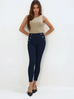 Hosen>MOHITO Hose im Skinny-Fit Navy