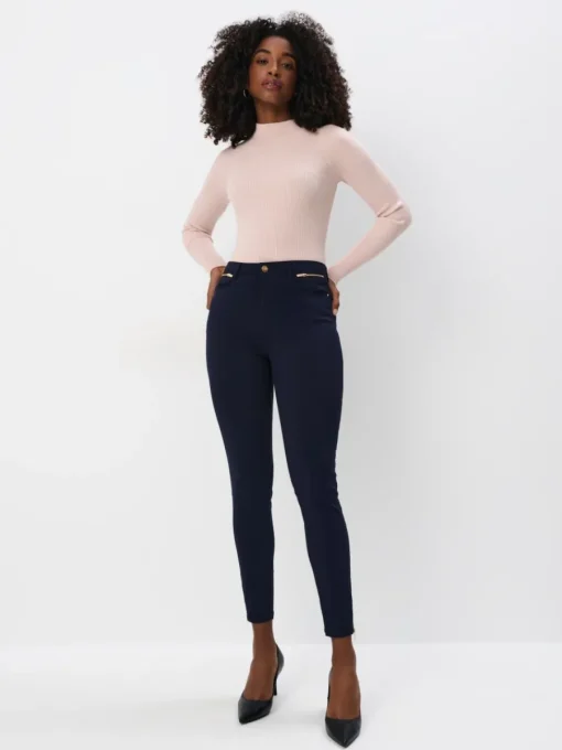 Hosen>MOHITO Hose im Skinny-Fit Navy