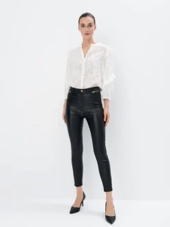 Hosen>MOHITO Hose im Skinny-Fit Schwarz