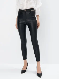 Hosen>MOHITO Hose im Skinny-Fit Schwarz