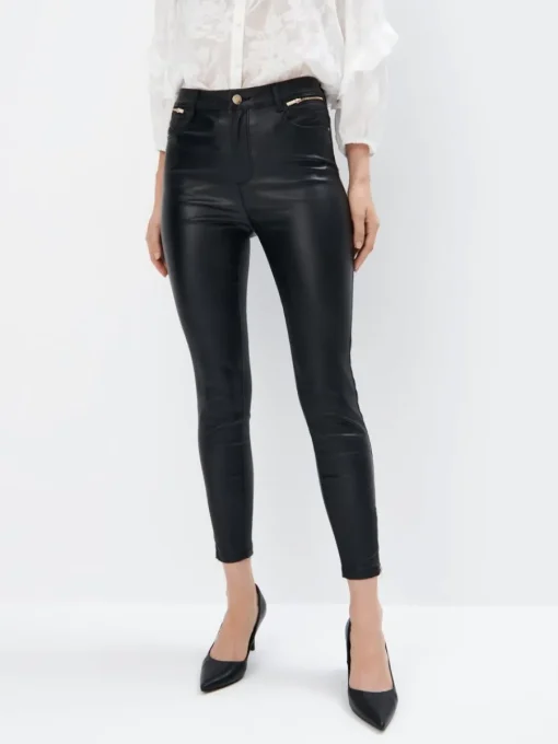 Hosen>MOHITO Hose im Skinny-Fit Schwarz