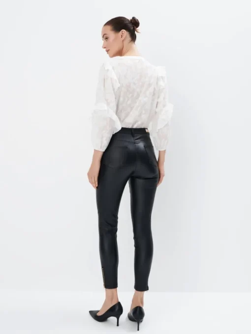 Hosen>MOHITO Hose im Skinny-Fit Schwarz