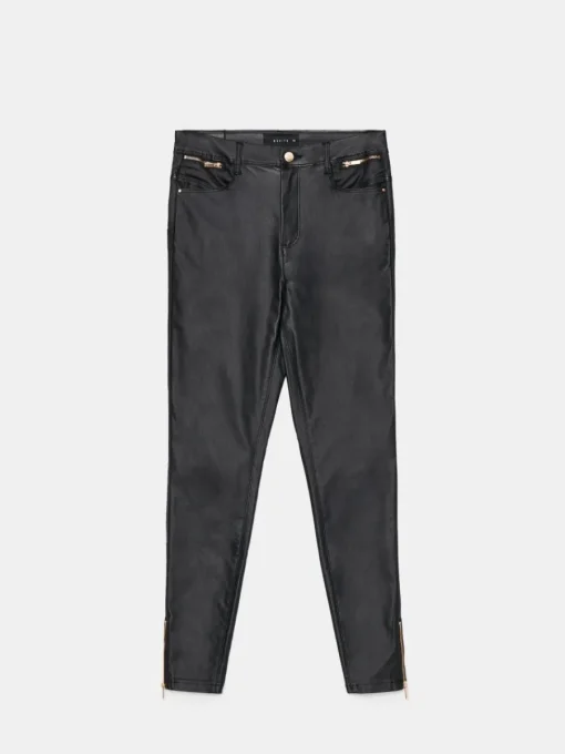 Hosen>MOHITO Hose im Skinny-Fit Schwarz