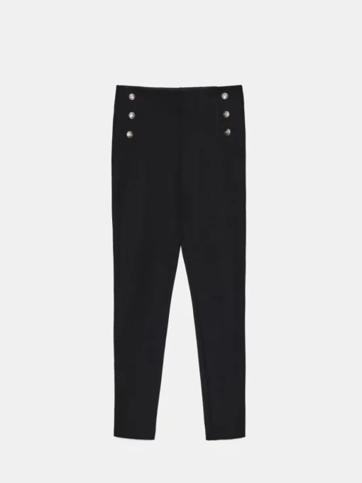 Hosen>MOHITO Hose im Skinny-Fit Schwarz