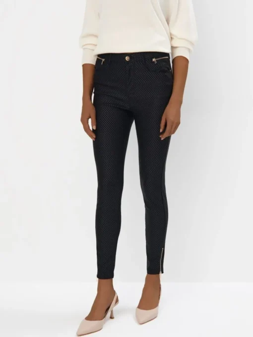 Hosen>MOHITO Hose im Skinny-Fit Grau