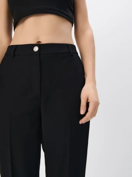 Anzüge>MOHITO Hose mit ausgestelltem Bein Schwarz
