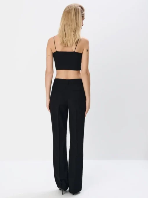Anzüge>MOHITO Hose mit ausgestelltem Bein Schwarz