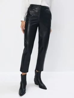 Hosen>MOHITO Hose mit geradem Bein Schwarz