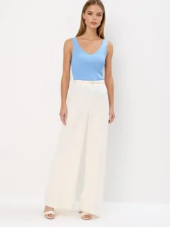 Hosen>MOHITO Hose mit Gürtel Creme