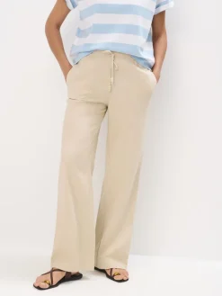 Hosen>MOHITO Hose mit hohem Leinenanteil Beige