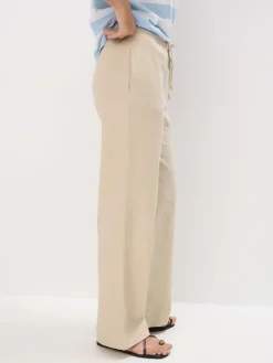 Hosen></noscript>MOHITO Hose mit hohem Leinenanteil Beige