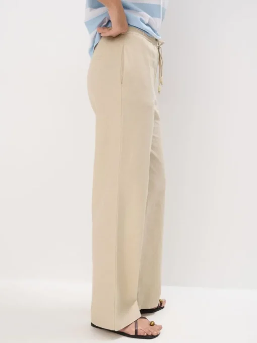 Hosen>MOHITO Hose mit hohem Leinenanteil Beige