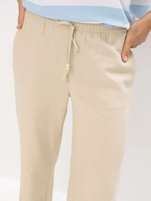 Hosen>MOHITO Hose mit hohem Leinenanteil Beige