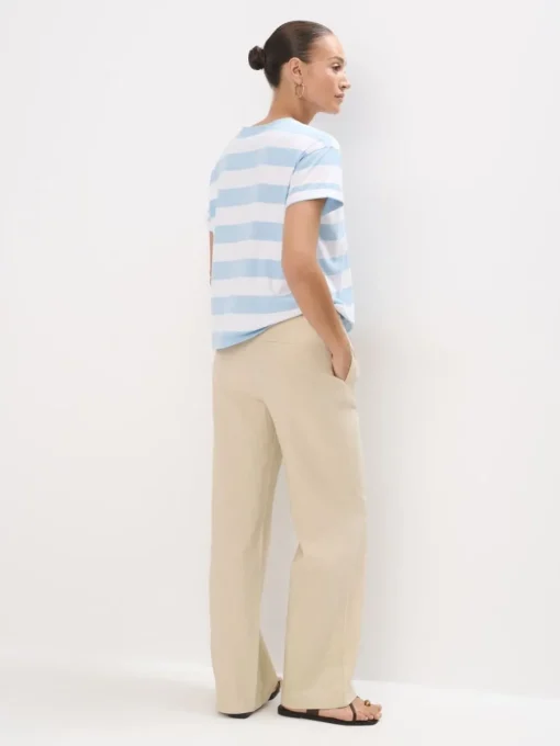 Hosen>MOHITO Hose mit hohem Leinenanteil Beige