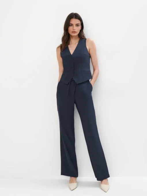 Sets|Anzüge>MOHITO Hose mit hohem Viskoseanteil Grau