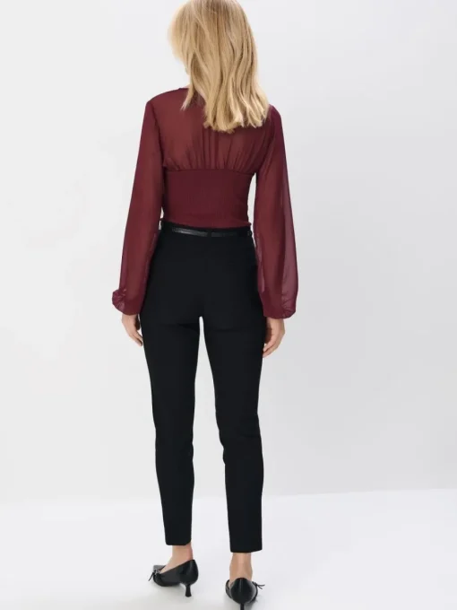 Hosen>MOHITO Hose mit hohem Viskoseanteil Schwarz
