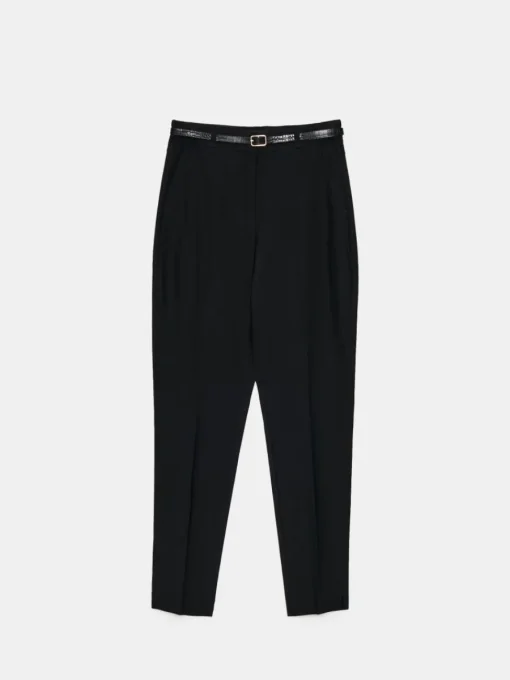 Hosen>MOHITO Hose mit hohem Viskoseanteil Schwarz