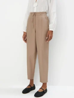 Hosen>MOHITO Hose mit hohem Viskoseanteil Beige