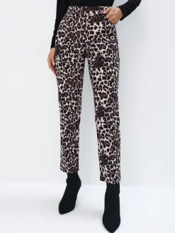 Hosen>MOHITO Hose  mit Leopardenmuster Mehrfarbig