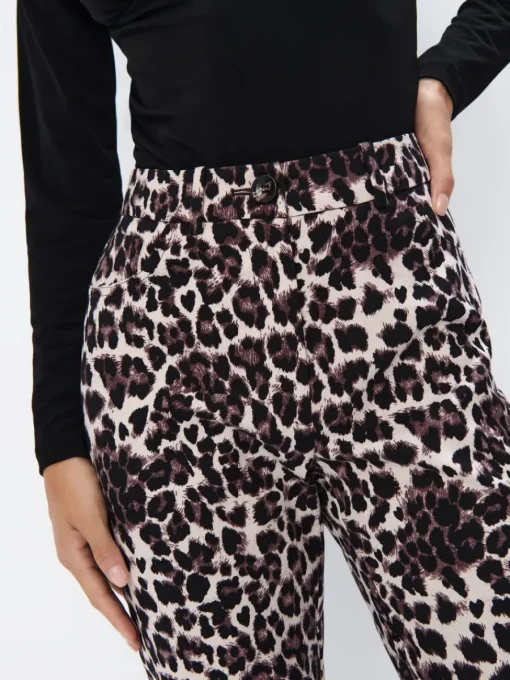 Hosen>MOHITO Hose  mit Leopardenmuster Mehrfarbig