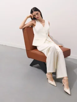 Hosen></noscript>MOHITO Hose mit weitem Bein Creme