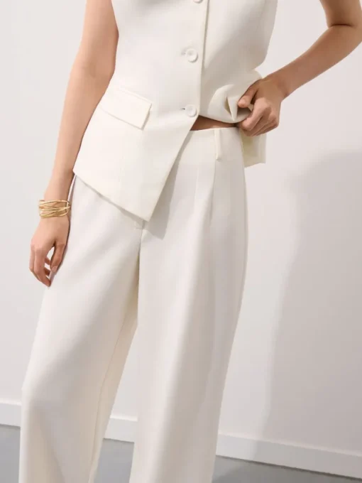 Hosen>MOHITO Hose mit weitem Bein Creme