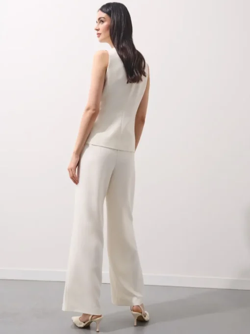 Hosen>MOHITO Hose mit weitem Bein Creme