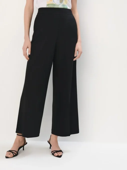 Hosen>MOHITO Hose mit weitem Bein Schwarz
