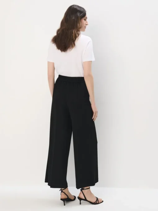 Hosen>MOHITO Hose mit weitem Bein Schwarz