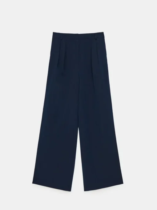 Hosen>MOHITO Hose mit weitem Bein Navy