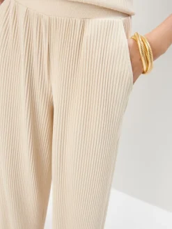 Hosen></noscript>MOHITO Hose mit Weitem Bein Und Stoffgürtel Nude