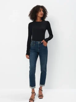 Jeans>MOHITO Jeans im Boyfriend-Fit Navy