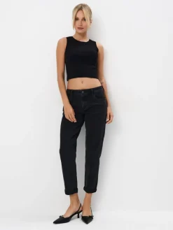 Jeans>MOHITO Jeans im Boyfriend-Fit Schwarz