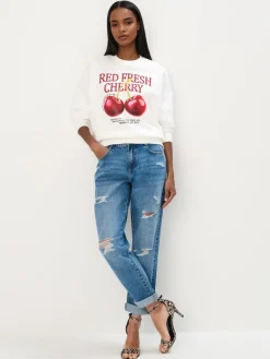 Am Häufigsten Ausgewählt|Jeans>MOHITO Jeans im Boyfriend-Fit Blau