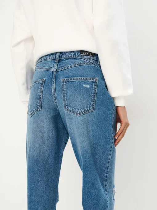 Am Häufigsten Ausgewählt|Jeans>MOHITO Jeans im Boyfriend-Fit Blau