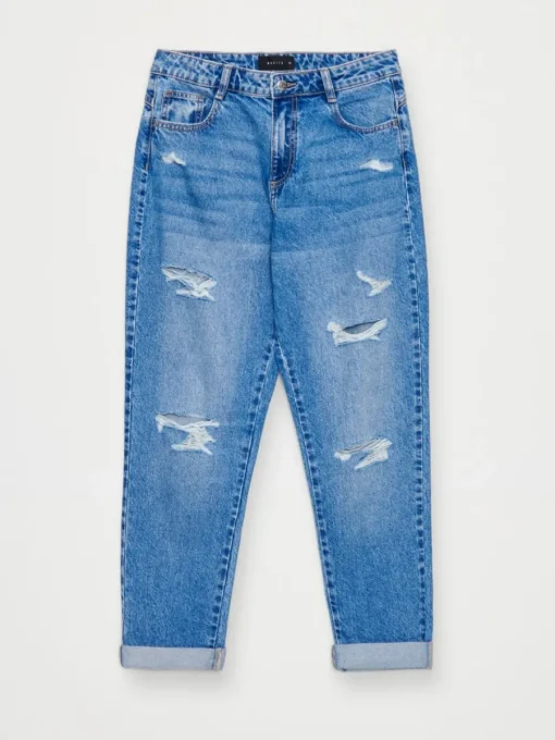 Am Häufigsten Ausgewählt|Jeans>MOHITO Jeans im Boyfriend-Fit Blau