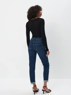 Am Häufigsten Ausgewählt|Jeans></noscript>MOHITO Jeans im Boyfriend-Fit Navy