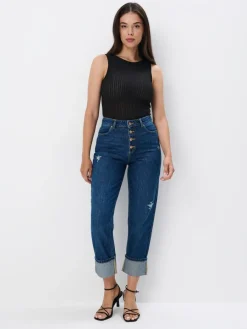 Jeans>MOHITO Jeans im Straight-Fit Blau