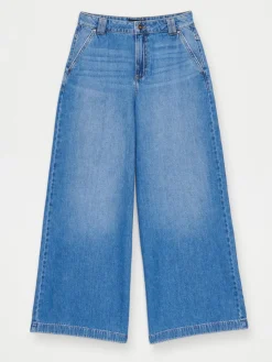 Jeans></noscript>MOHITO Jeans mit breiten Beinen Blau