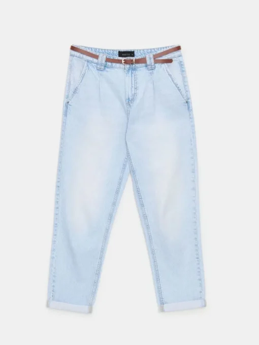 Jeans>MOHITO Jeans mit Gürtel Blau