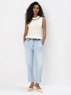 Jeans></noscript>MOHITO Jeans mit Gürtel Blau