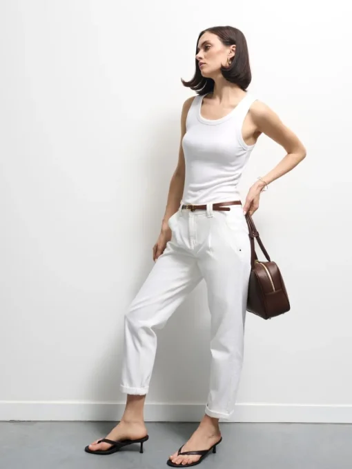 Am Häufigsten Ausgewählt|Jeans>MOHITO Jeans mit Gürtel Weiu00df