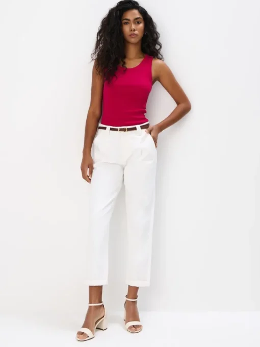 Am Häufigsten Ausgewählt|Jeans>MOHITO Jeans mit Gürtel Weiu00df