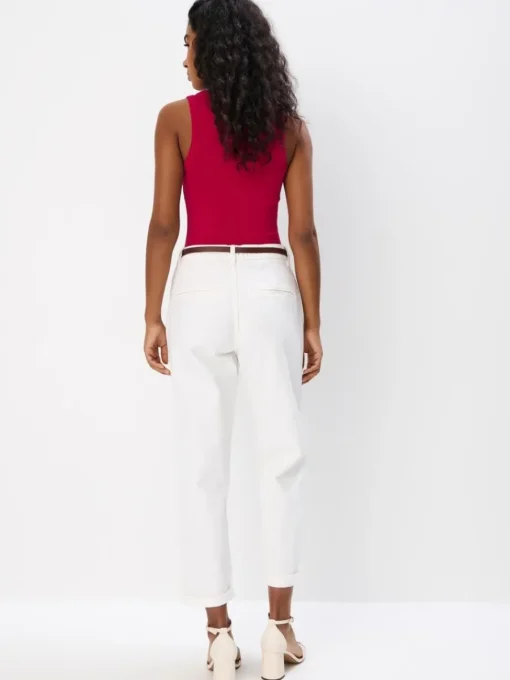 Am Häufigsten Ausgewählt|Jeans>MOHITO Jeans mit Gürtel Weiu00df