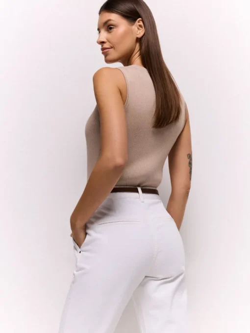 Am Häufigsten Ausgewählt|Jeans>MOHITO Jeans mit Gürtel Weiu00df