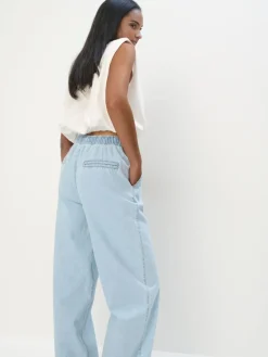 Jeans></noscript>MOHITO Jeans mit weitem Bein Blau