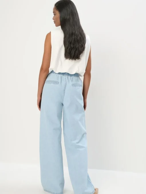 Jeans>MOHITO Jeans mit weitem Bein Blau