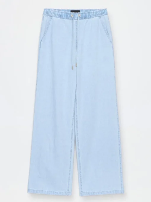Jeans>MOHITO Jeans mit weitem Bein Blau
