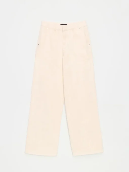 Jeans>MOHITO Jeans mit weitem Bein Creme